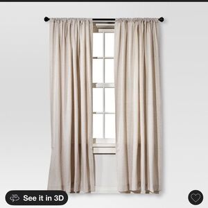 Threshold Farrah Light Filtering Window Panels (4)